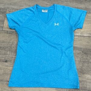 Under Armour Blue Short Sleeve Tee Size Medium